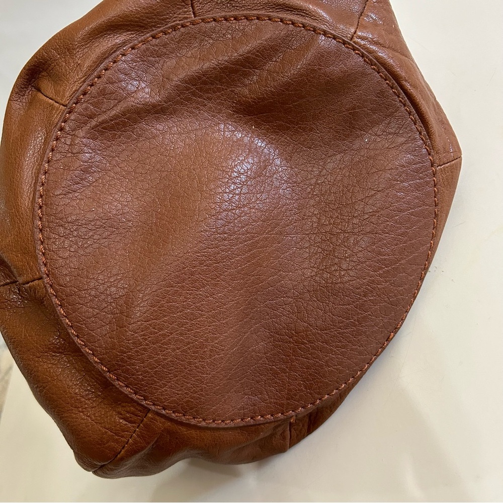 The Sak Brown Hobo Bag with Black Accents - Picture 5 of 13